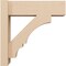 Ekena Millwork 6-in W x 18-in D x 18-in H Balboa Block Rough Cedar Woodgrain TimberThane Outlooker, Primed Tan OUTUR060X18X18BOA44RCPR - alternate 4